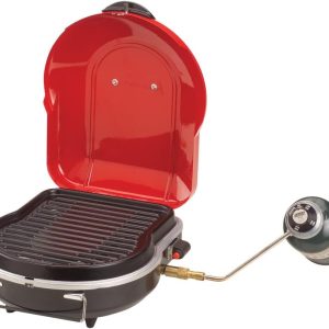 Propane Grill with 6000 BTUs of Power Portable Folding Grill with Adjustable Burner & Button